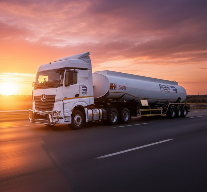 Fuel tanker truck
